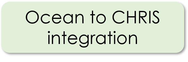Ocean to CHRIS integration